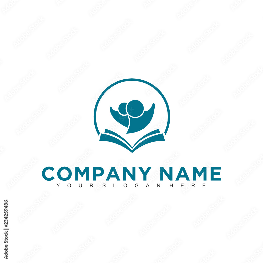 Simple minimalistic modern professional logo design of medical vector EPS illustrator template