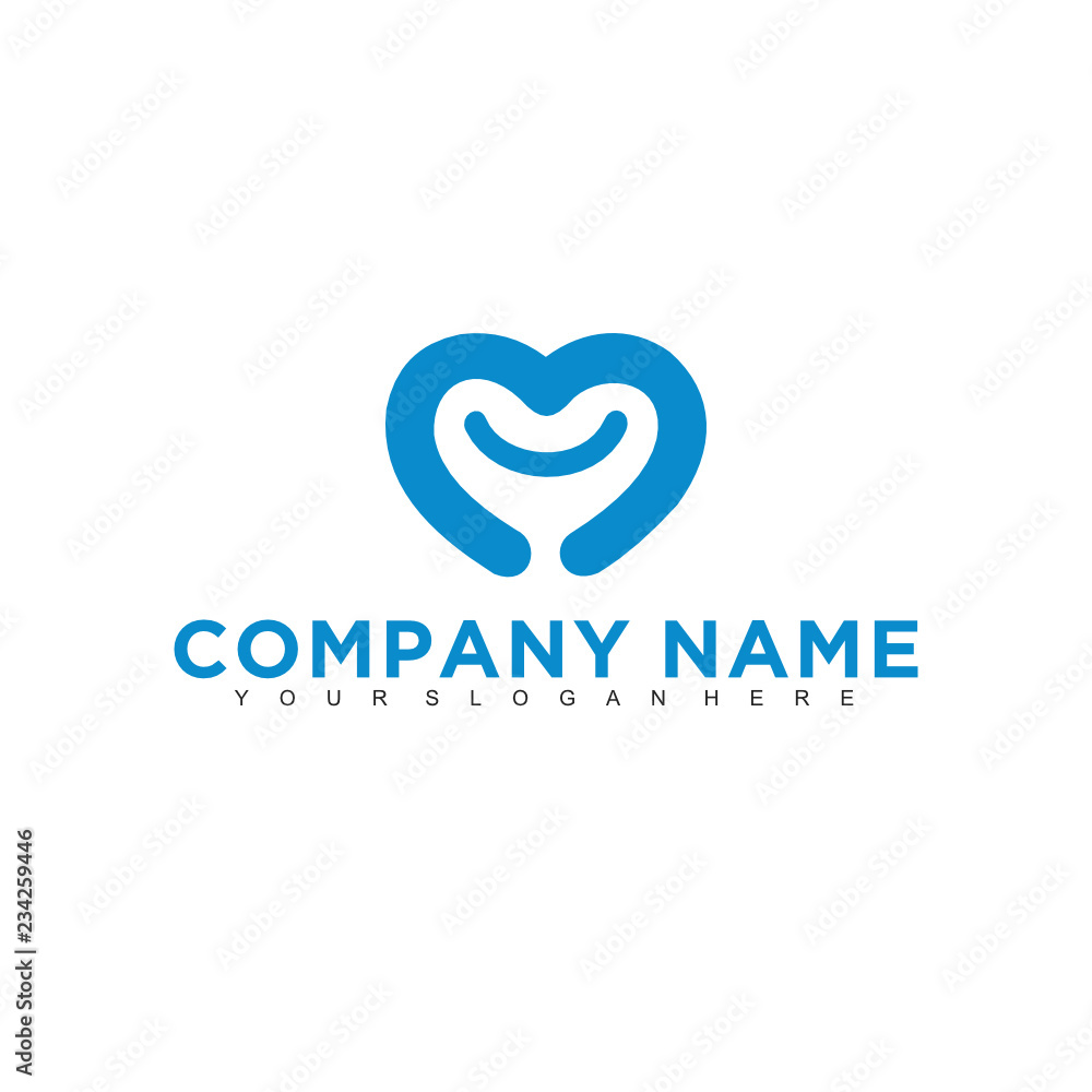 Simple minimalistic modern professional logo design of medical vector EPS illustrator template Simple minimalistic modern professional logo design of medical vector EPS illustrator template