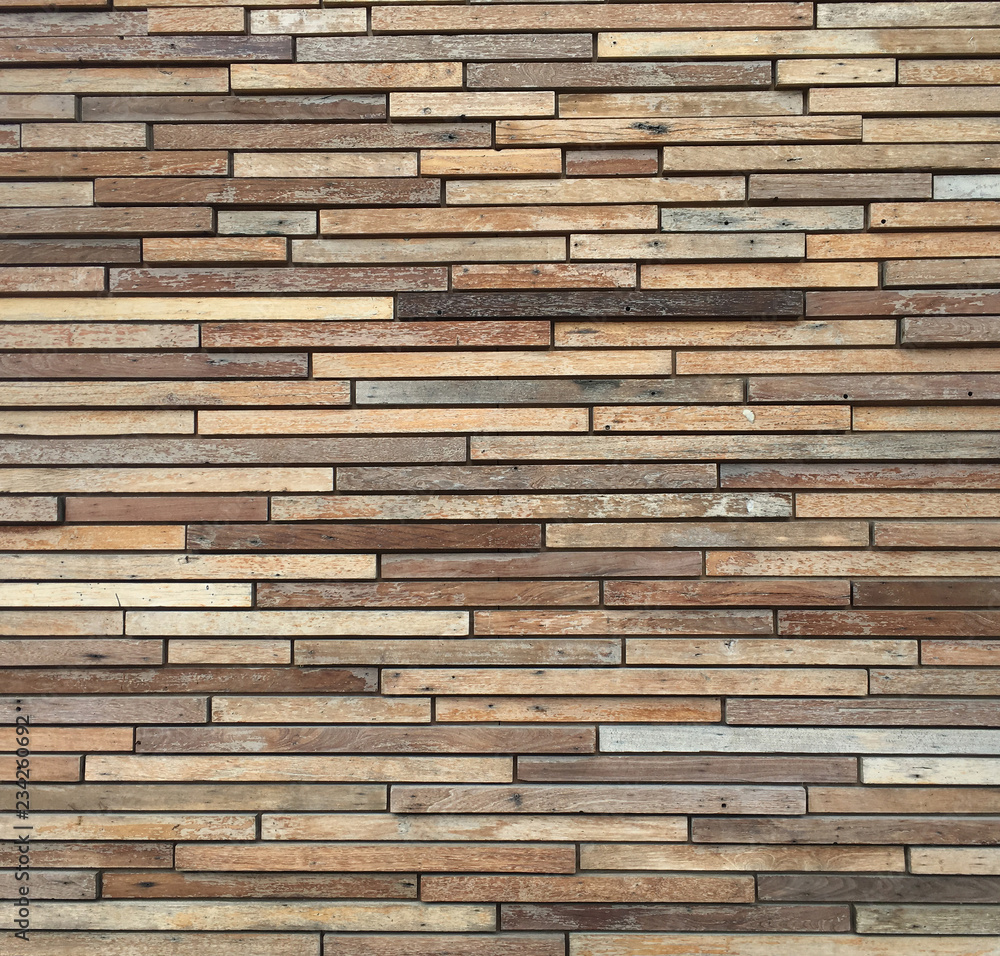 old wooden wall