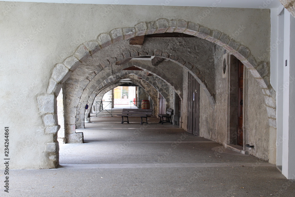 Naklejka premium VILLAGE DE BUIS LES BARONNIES - DROME PROVENCALE