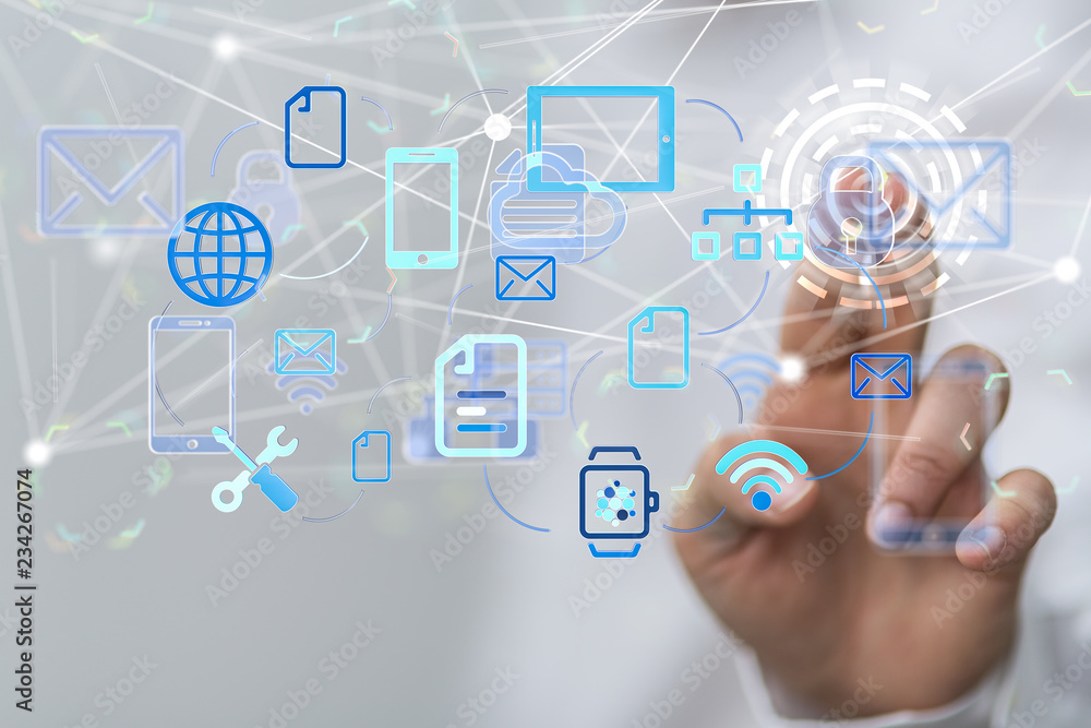 network holograms datas digital sphere 3D network holograms datas digital sphere 3D