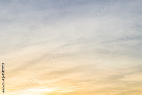 Sunset  with clouds  background © bajita111122