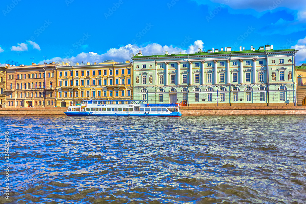 Walk along the rivers and canals of St. Petersburg.