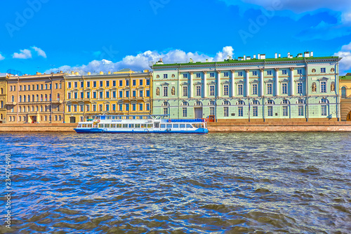 Walk along the rivers and canals of St. Petersburg.