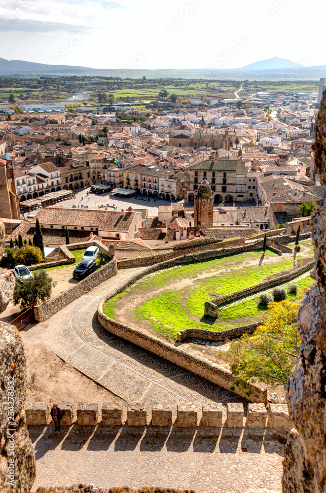 Trujillo landmarks, Spain