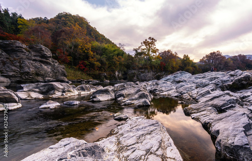 river in mountains