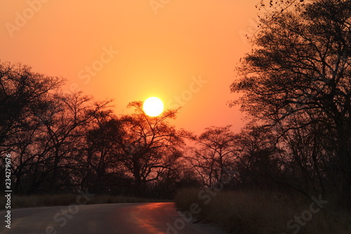 Sunset in South Africa