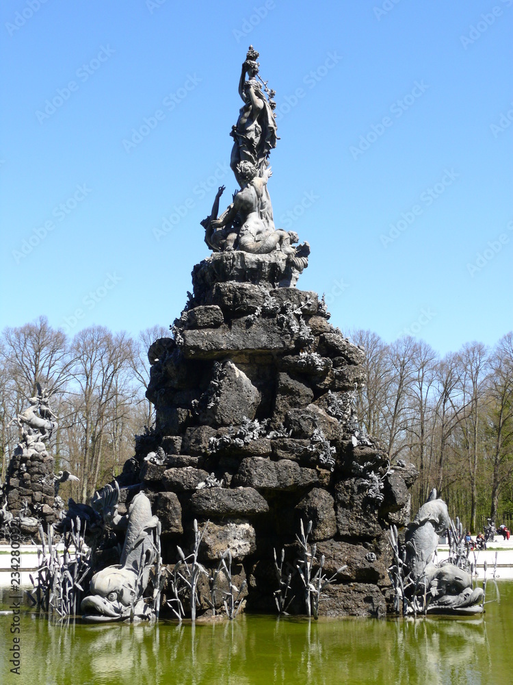 Statue Herrencheimsee Brunnen