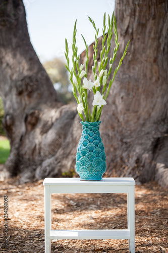 Floral by a Tree