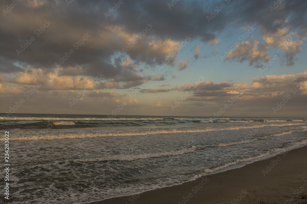 astiglione della Pescaia Tuscany, Italy - sunrise at the beach astiglione della Pescaia Tuscany, Italy - sunrise at the beach