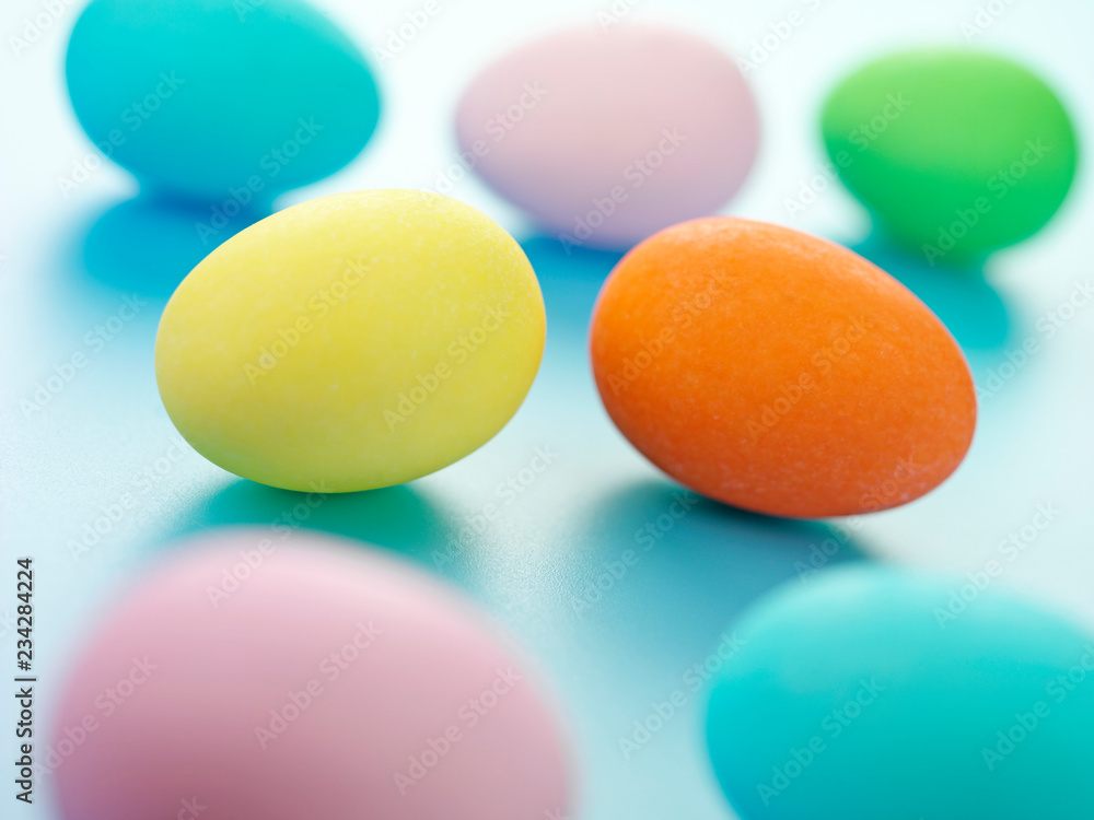MULTI COLOURED EASTER EGGS MULTI COLOURED EASTER EGGS