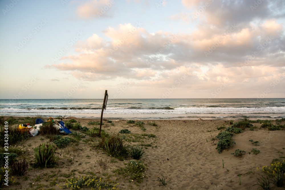 Castiglione della Pescaia Tuscany, Italy - sunrise at the beach Castiglione della Pescaia Tuscany, Italy - sunrise at the beach