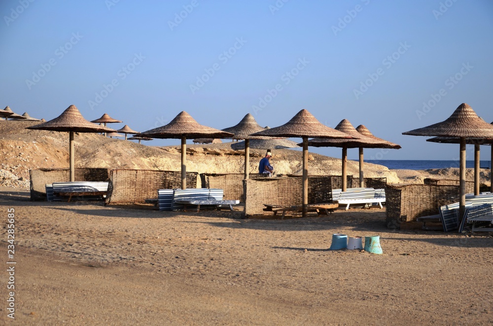 Plage de Marsa Alam (Sud de l'Egypte)