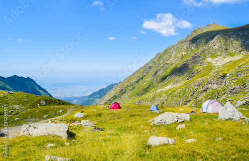 The Transfagarasan road pass. photo