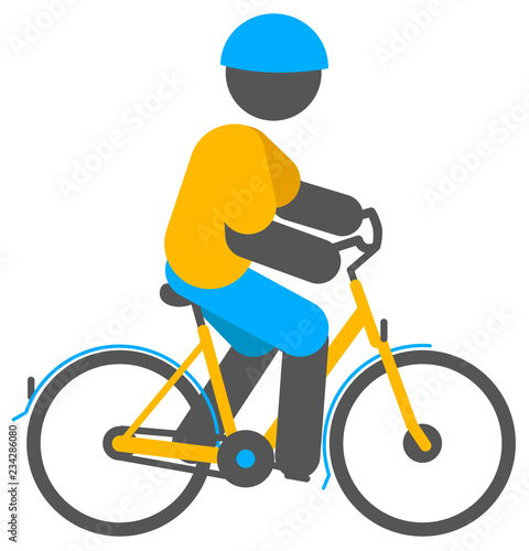 cycliste picto