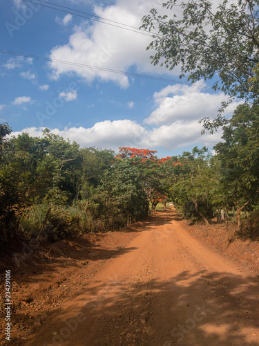 estrada de terra