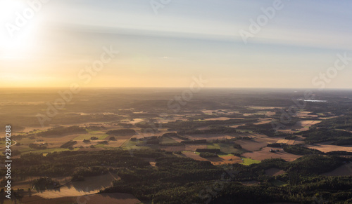 sunset in countryside © Juha
