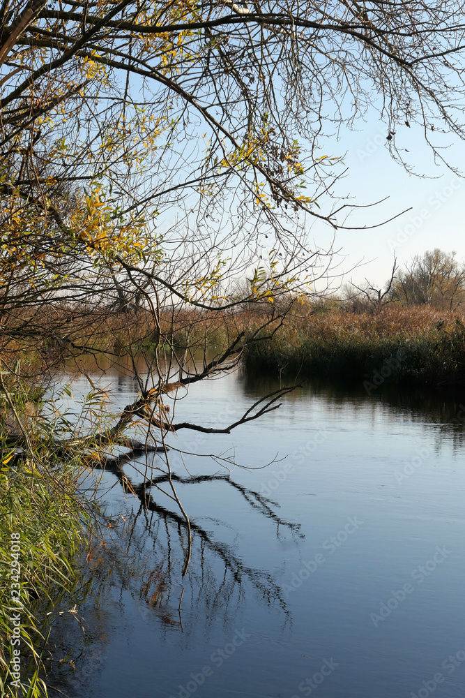 Havel river landscape at Havelland region in Germany. Havel river landscape at Havelland region in Germany.