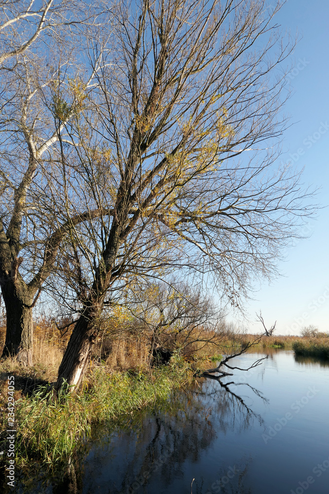 Havel river landscape at Havelland region in Germany. Havel river landscape at Havelland region in Germany.