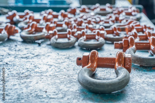 Shackle inspection and color coat