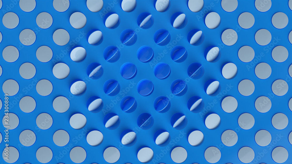 3d render abstract background with a simple geometric pattern from spheres and cylinders 3d render abstract background with a simple geometric pattern from spheres and cylinders