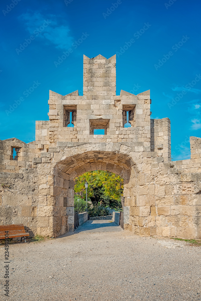 Rhodes Saint Pauls Gate