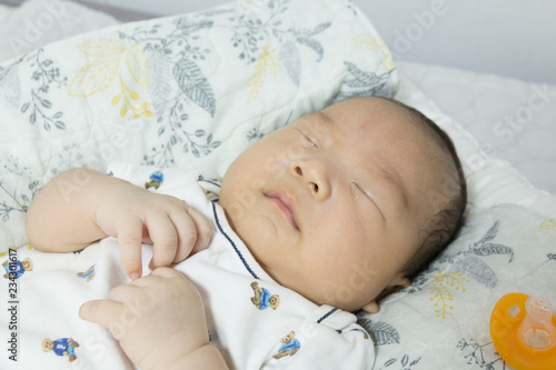 aisan newborn baby sleeping