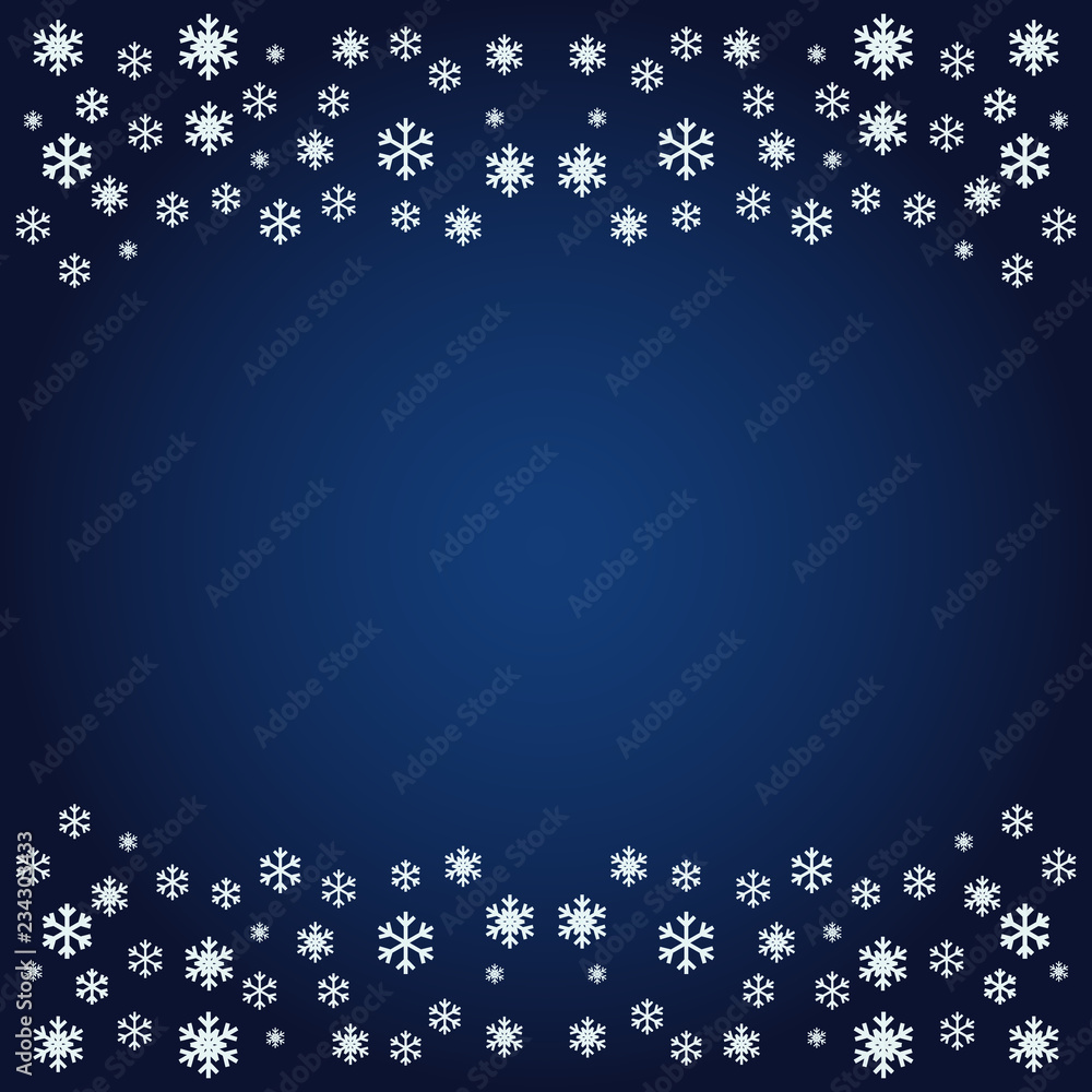 Image of snowflakes from the ornament on a dark blue background. EPS10 Image of snowflakes from the ornament on a dark blue background. EPS10