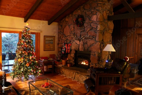 Christmas house in tHe mountains