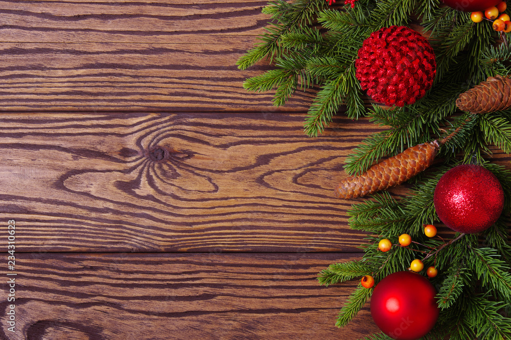 Christmas background with fir branches Christmas background with fir branches