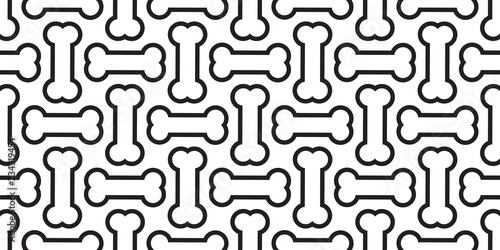  dog bone seamless pattern bone vector halloween repeat background wallpaper isolated