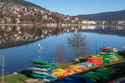 Frankreich Gerardmer Vogesen Luftbilder Reisen photo