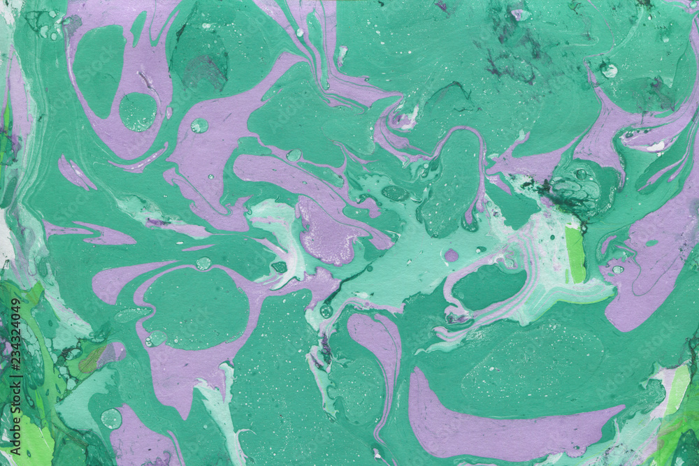 Colorful marble ink paper texture on white background. Chaotic abstract organic design. Bath bomb waves. Colorful marble ink paper texture on white background. Chaotic abstract organic design. Bath bomb waves.