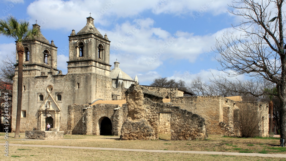 Mission Concepcion, San Antonio Missions National Historical Park, San Antonio, Texas