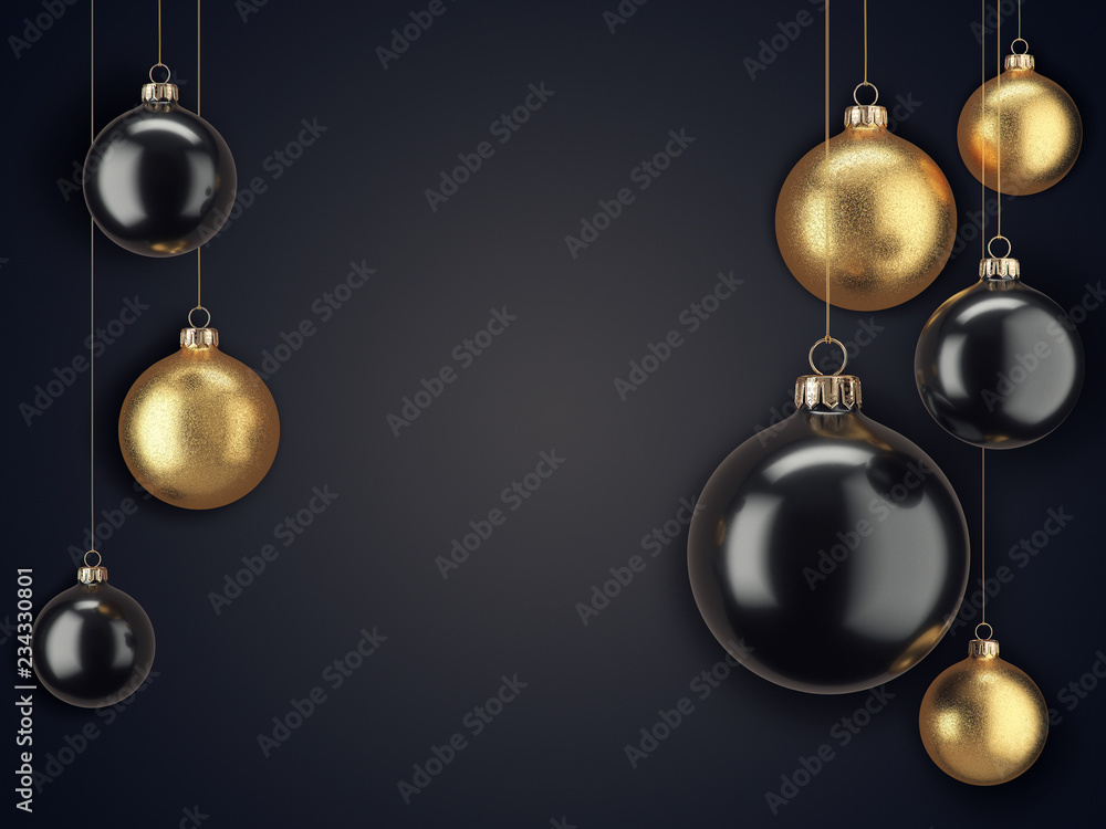 3D Rendering Christmas Card 3D Rendering Christmas Card