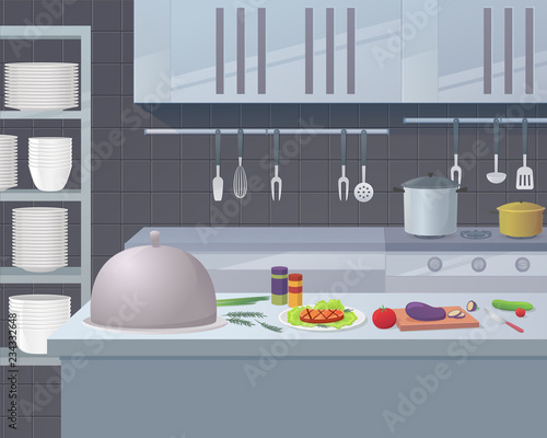 Culinary Concept Illustration Restaurant Business