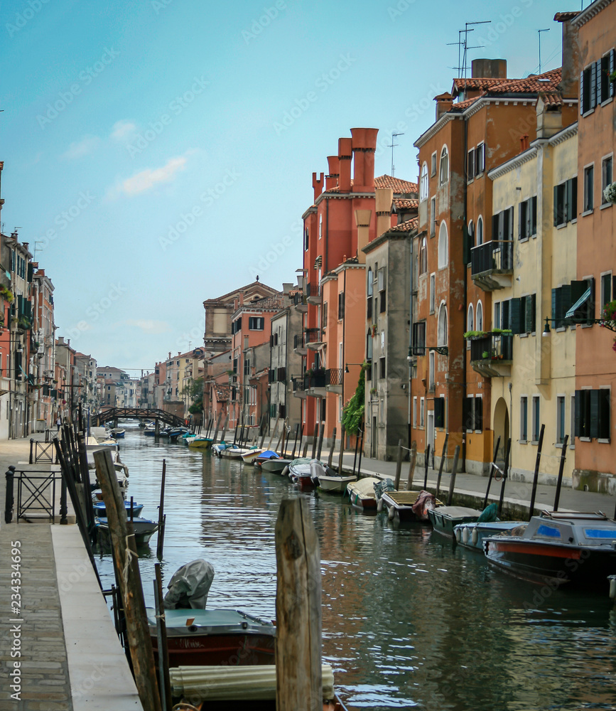 Venice ancient back canals