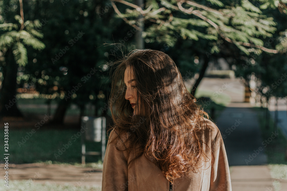 Obraz premium woman in the park