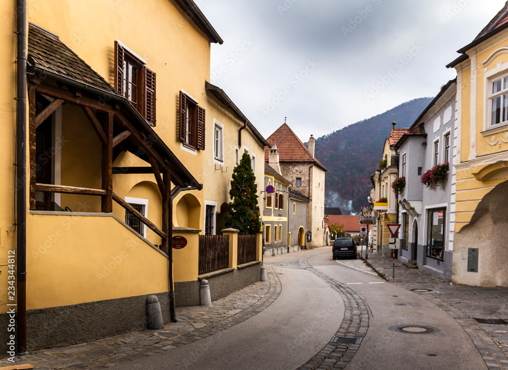 Weissenkirchen in der Wachau. Lower Austria. Weissenkirchen in der Wachau. Lower Austria.
