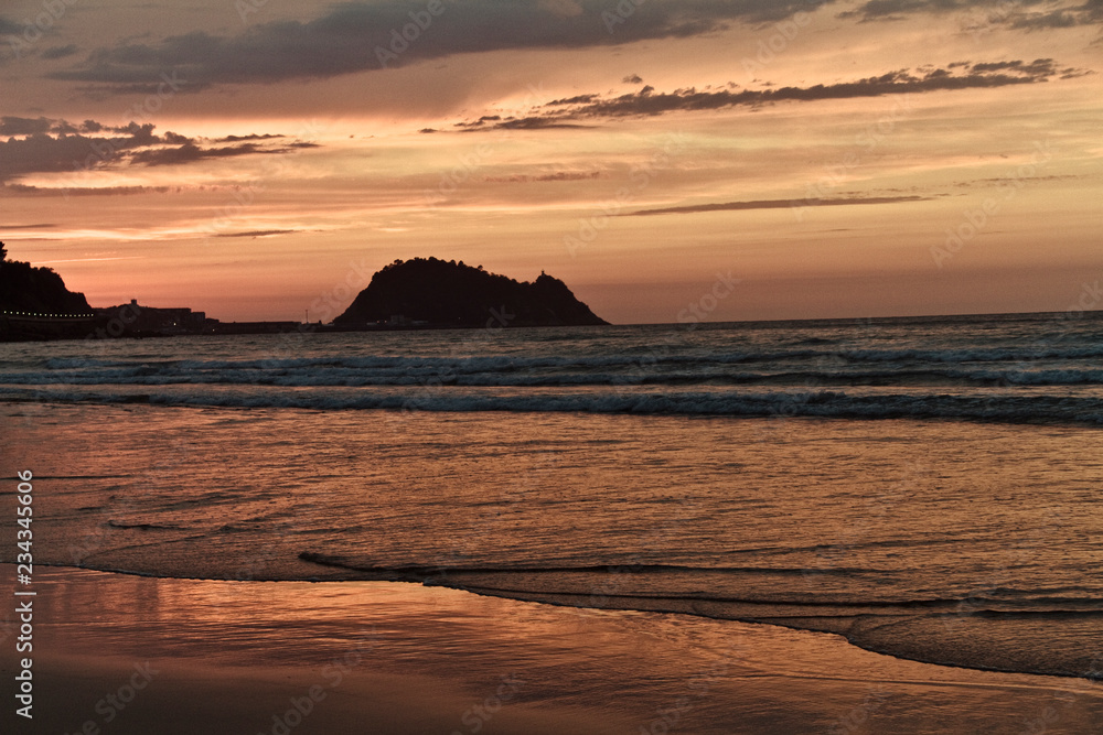 Fototapeta premium Zarautz beach3