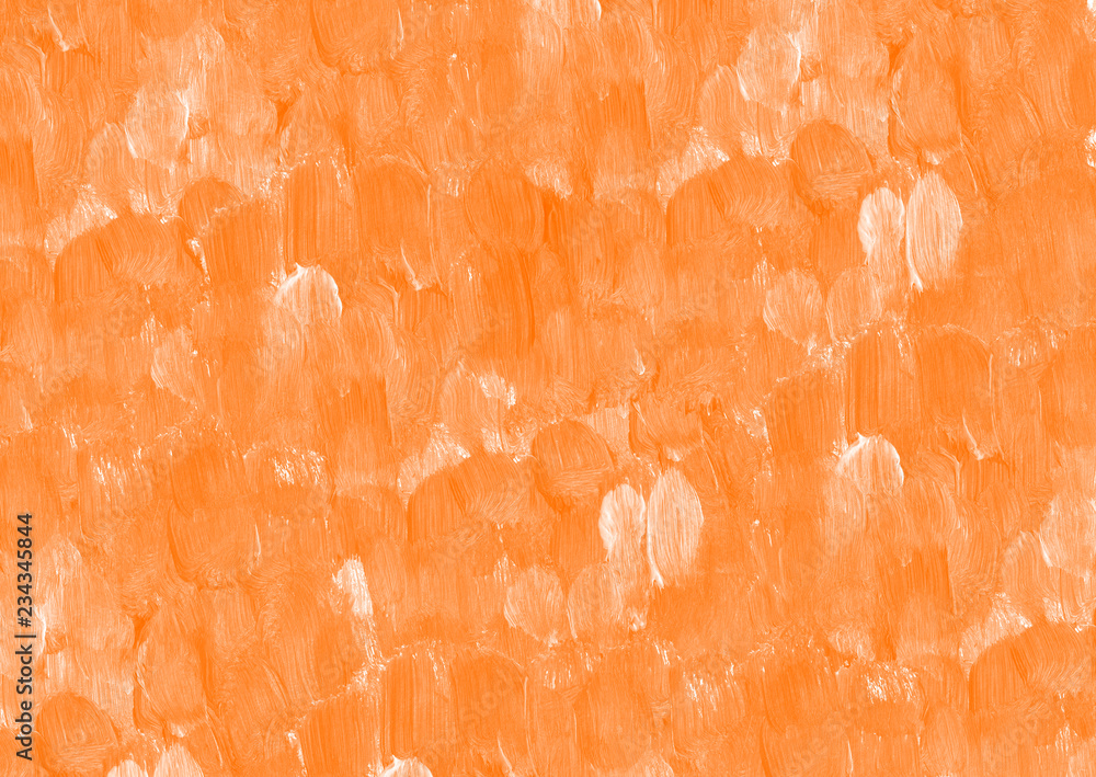 Peach orange background Acrylic paint texture Peach orange background Acrylic paint texture