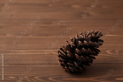 まつぼっくり 松 種 木のテーブル Stock 写真 Adobe Stock