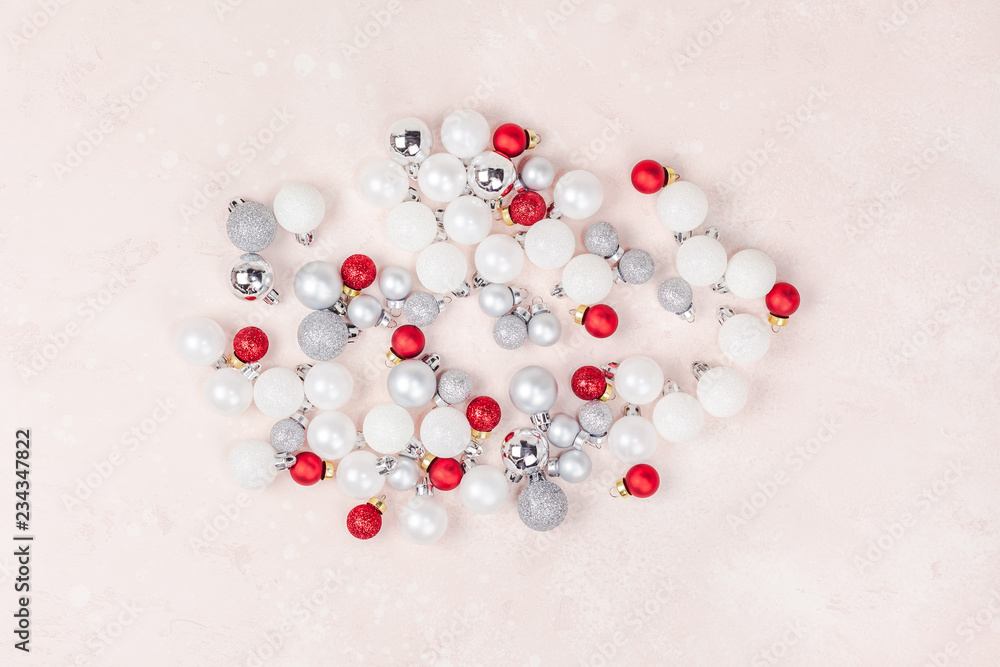 New Year or Christmas decoration background New Year or Christmas decoration background
