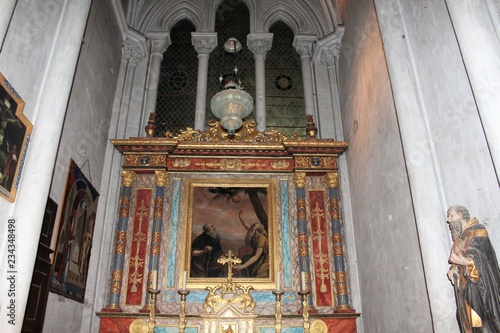 Cuadro en lienzo SAINT ANTOINE L'ABBAYE - ISERE