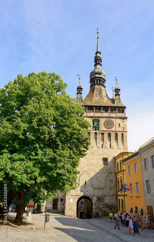 Fototapeta premium Stundturm Schäßburg