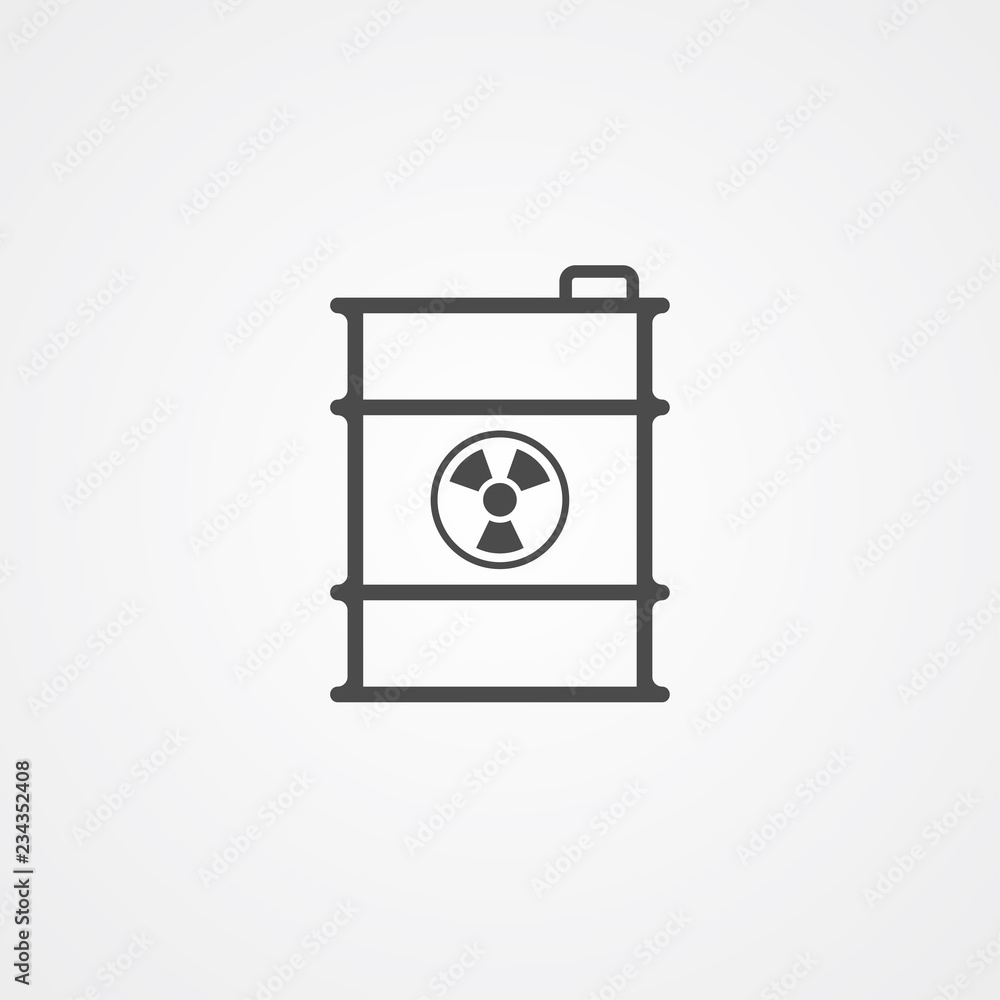 Barrel vector icon sign symbol Barrel vector icon sign symbol