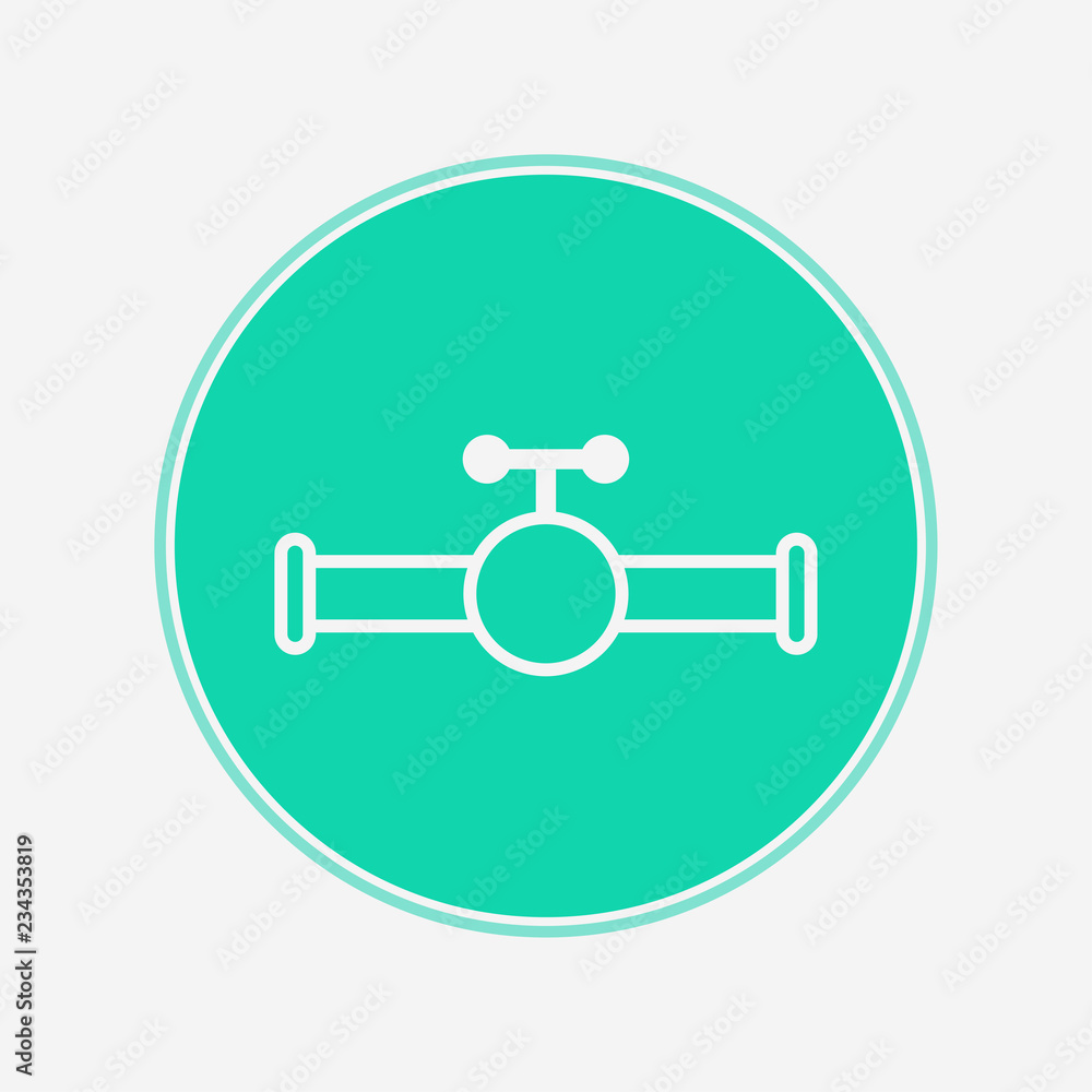 Water tap vector icon sign symbol Water tap vector icon sign symbol