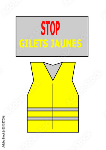 STOP,GILETS JAUNES