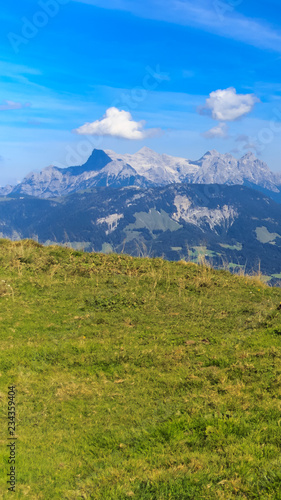 Smartphone HD wallpaper of beautiful alpine view at Sankt Johann - Tyrol - Austria