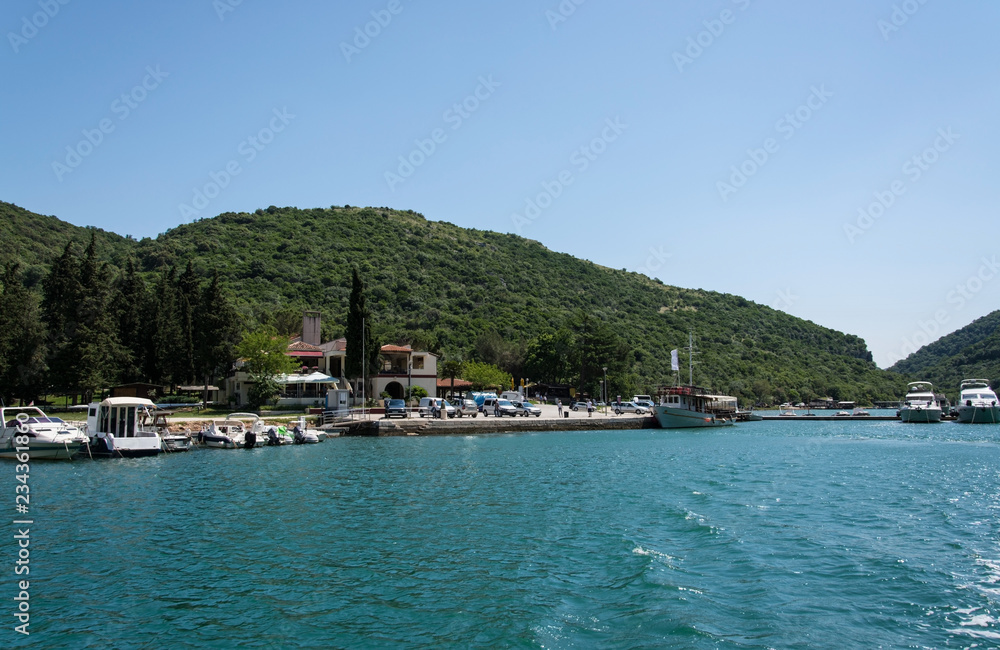 Naklejka premium Limski-Kanal, Istrien, Kroatien